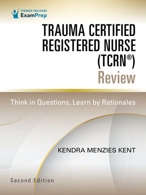 cover image of Trauma Certified Registered Nurse (TCRN&#174;) Review